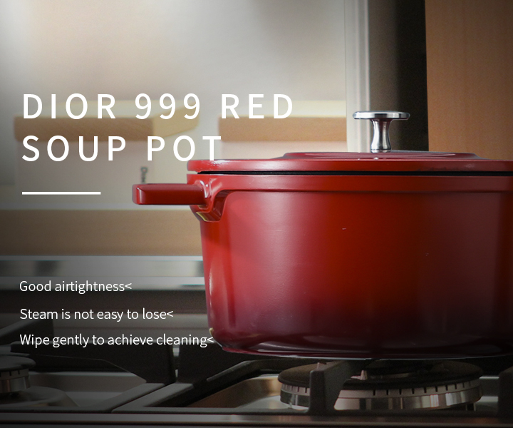 Dior 999 red soup pot