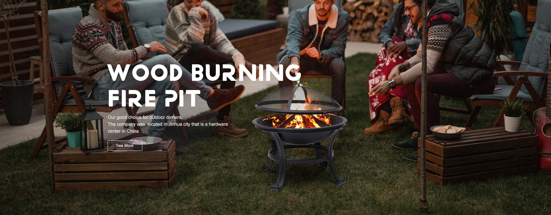 Wood Burning Fire Pit