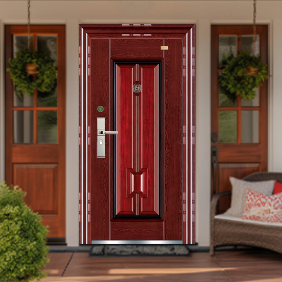 Stainless steel door