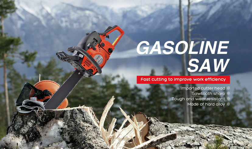 GASOLINE CHAIN SAW_EARTH AUGER_BRUSH CUTTER_HEDGE