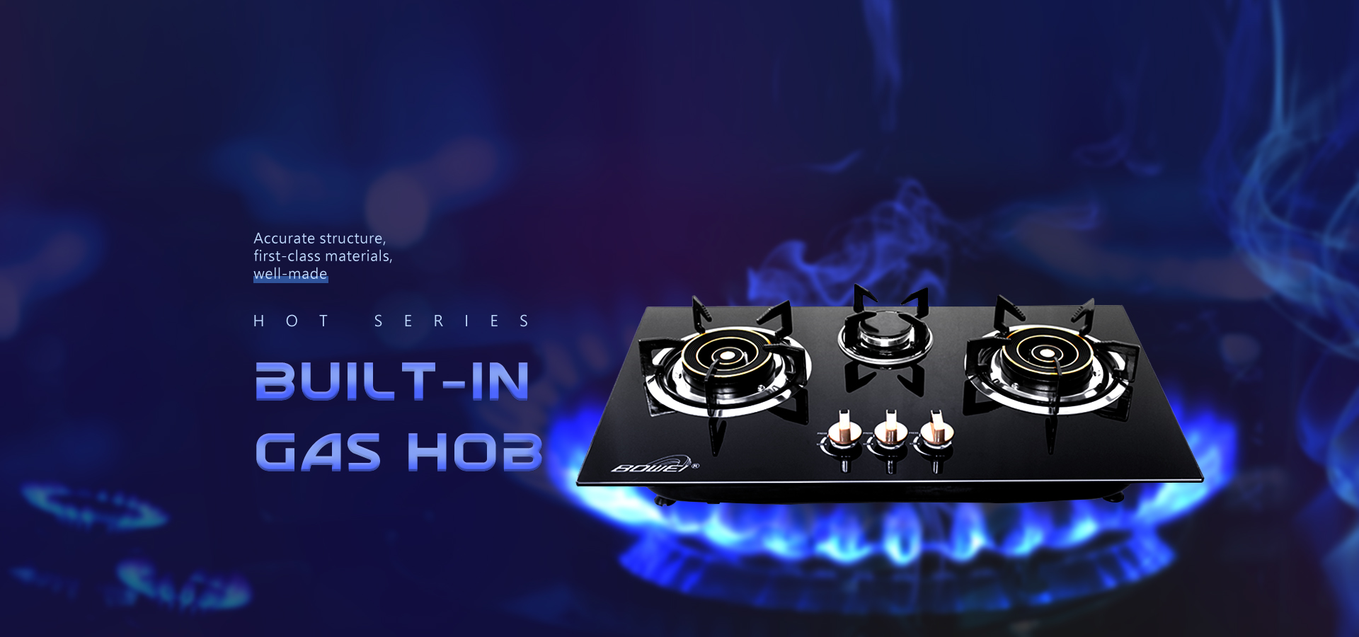 BUILT-IN GAS HOB 