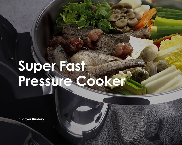 Super fast pressure cooker