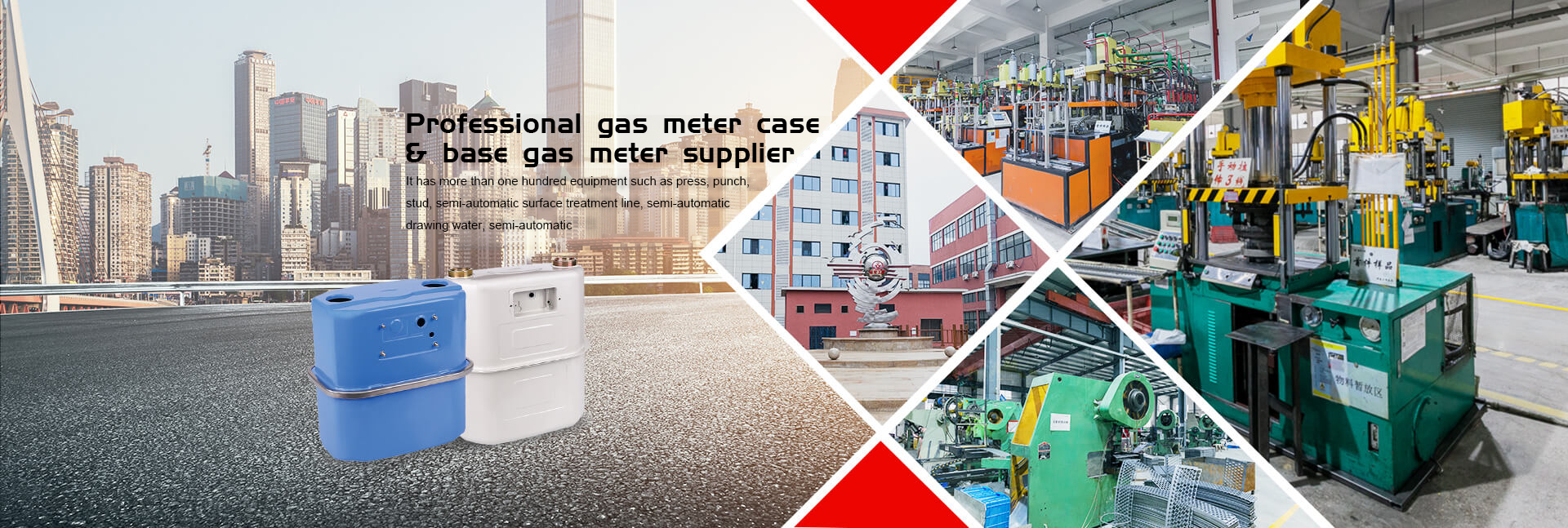 Specializing in the production of gas meter housing
