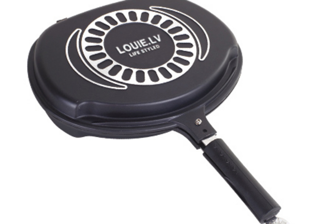Bouble grill pan