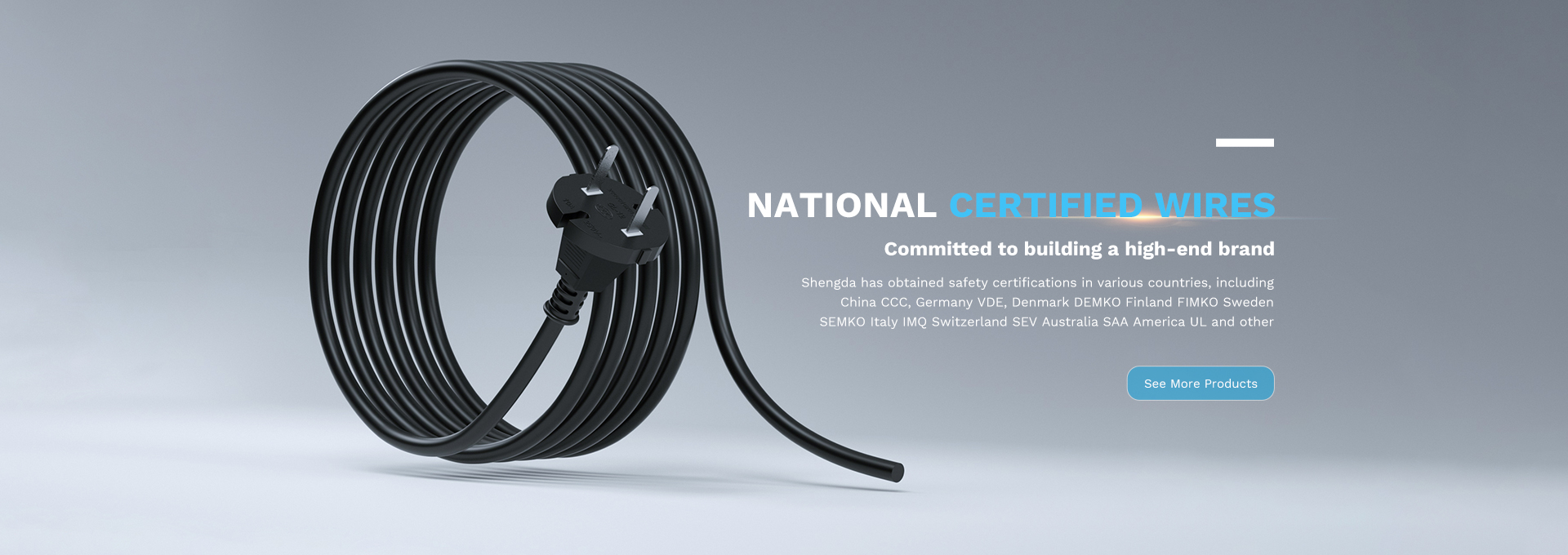 Nationally certified wires