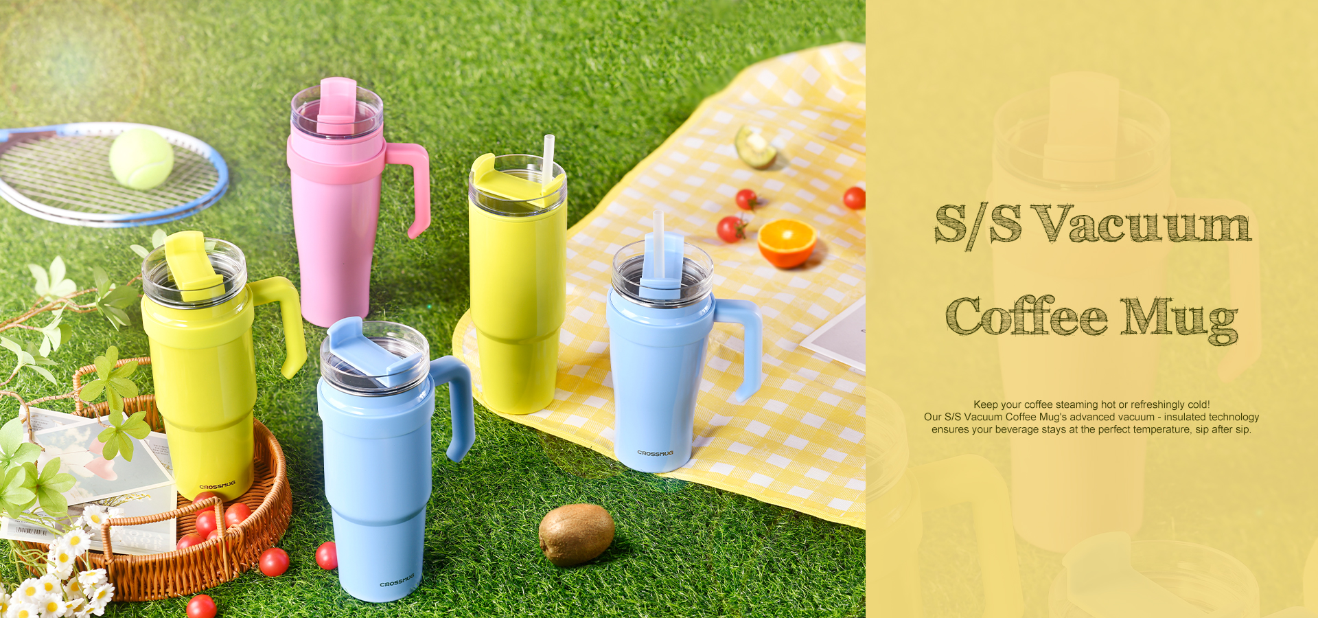 S/S Vacuum Coffee  Mug