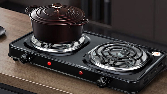 double hot plate /stove 