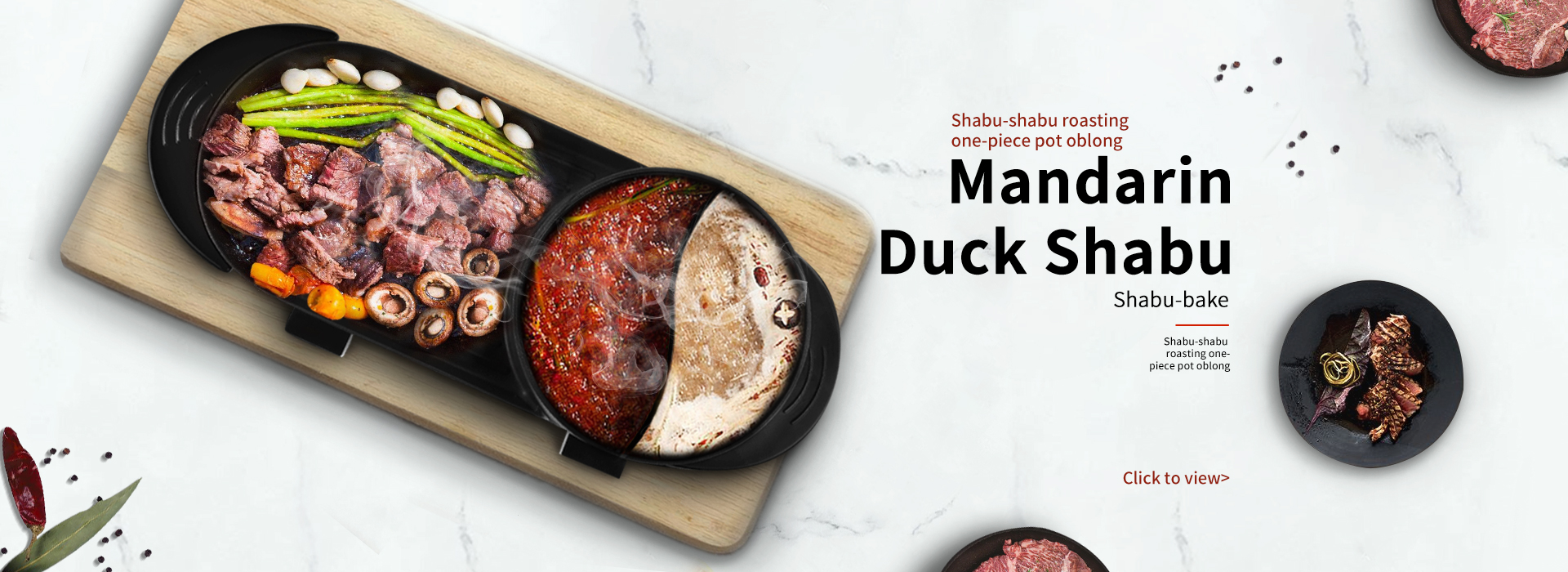 Mandarin duck shabu
