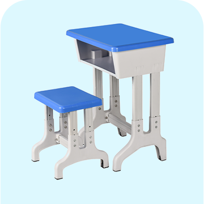 Lifting single desk + generous stool
XT-115