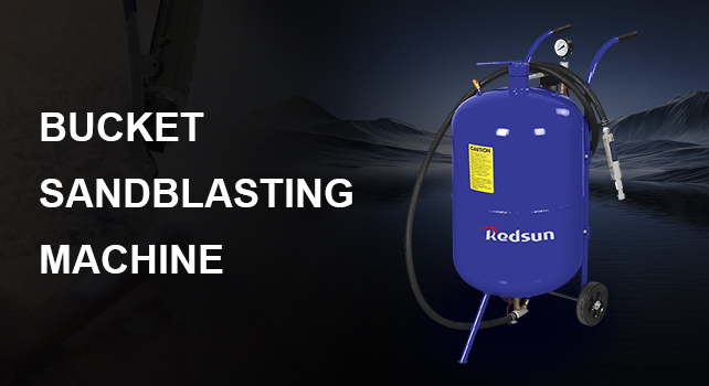 Bucket  sandblasting  machine