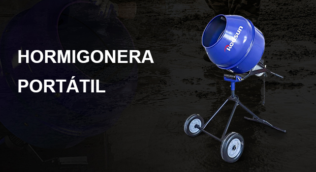 Hormigonera  portátil